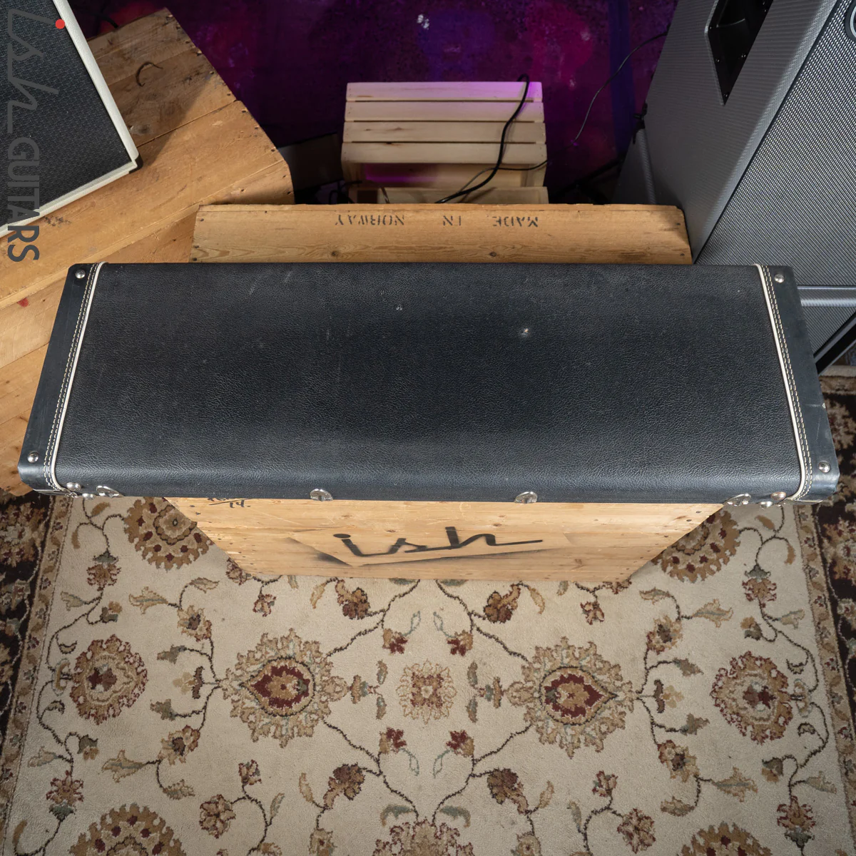 1970s Vintage Fender Mustang Guitar Case - Image 3