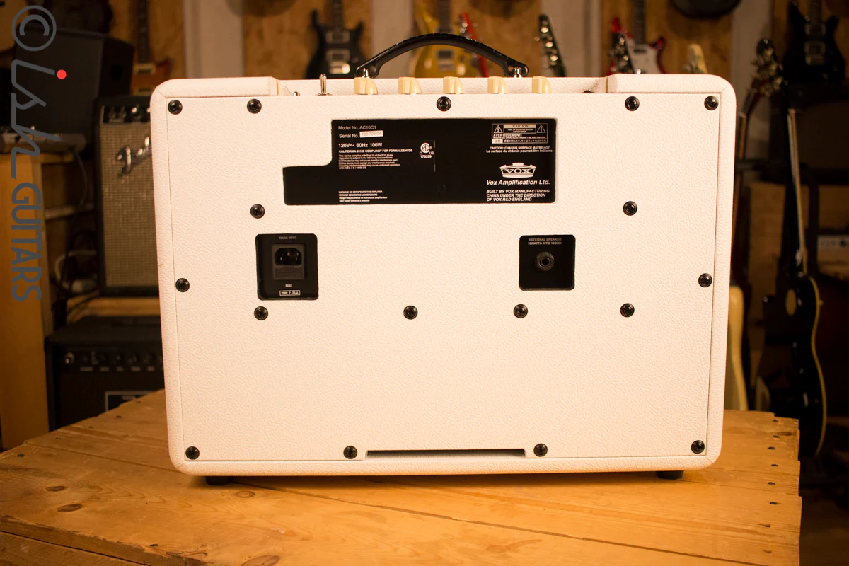 Vox AC10C1 10 Watt Tube Limited Edition White Bronco - Image 4
