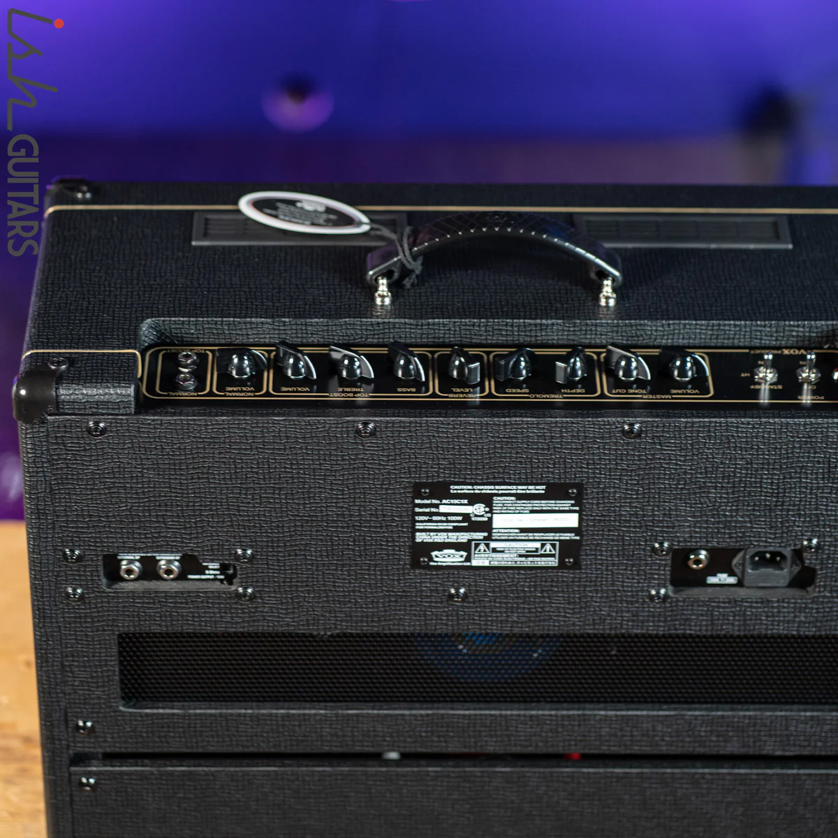 Vox AC15C1X 15W 1x12 Tube Guitar Combo Amp Black Demo - Image 5