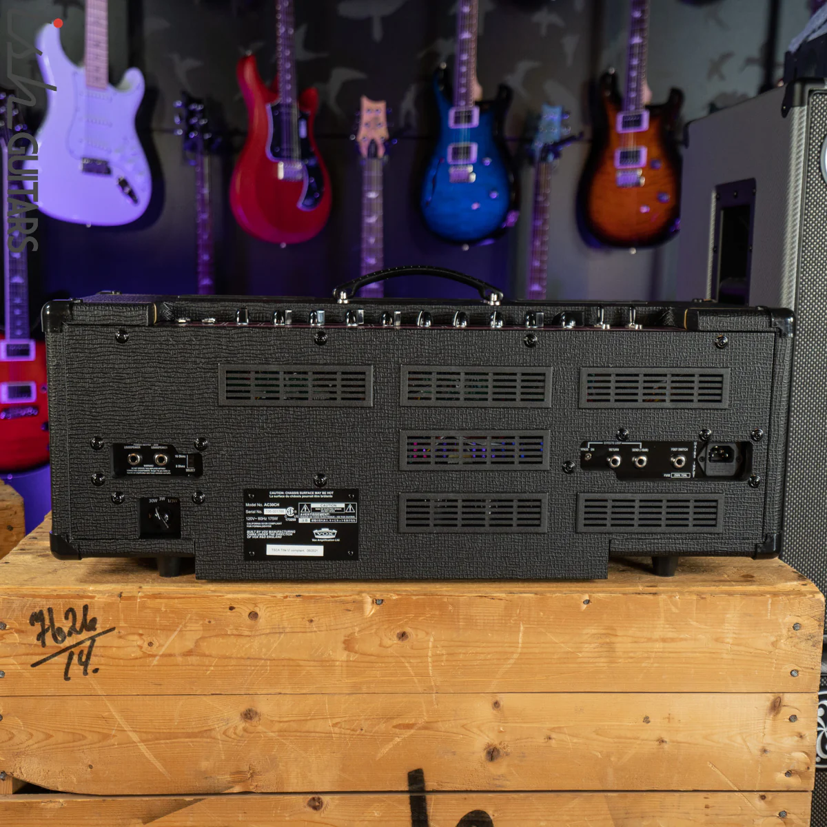 Vox AC30CH 30W Custom Head Tube Amplifier Demo - Image 2