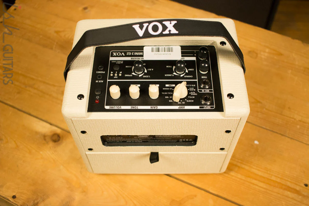 Vox Mini3 G2 Battery Powered Modeling Amp Ivory - Image 5
