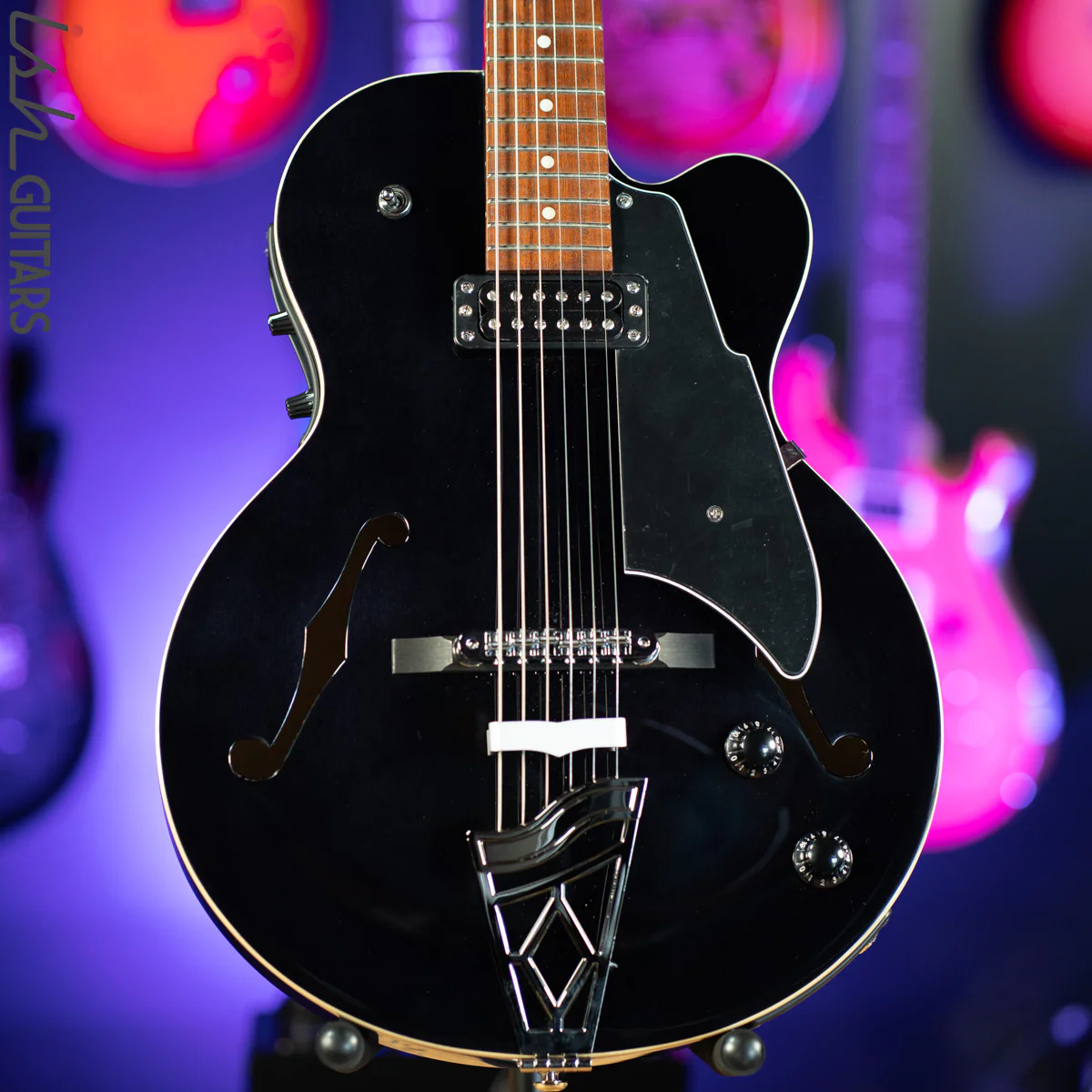 Vox VGA-3D Giulietta Archtop Trans Black - Demo