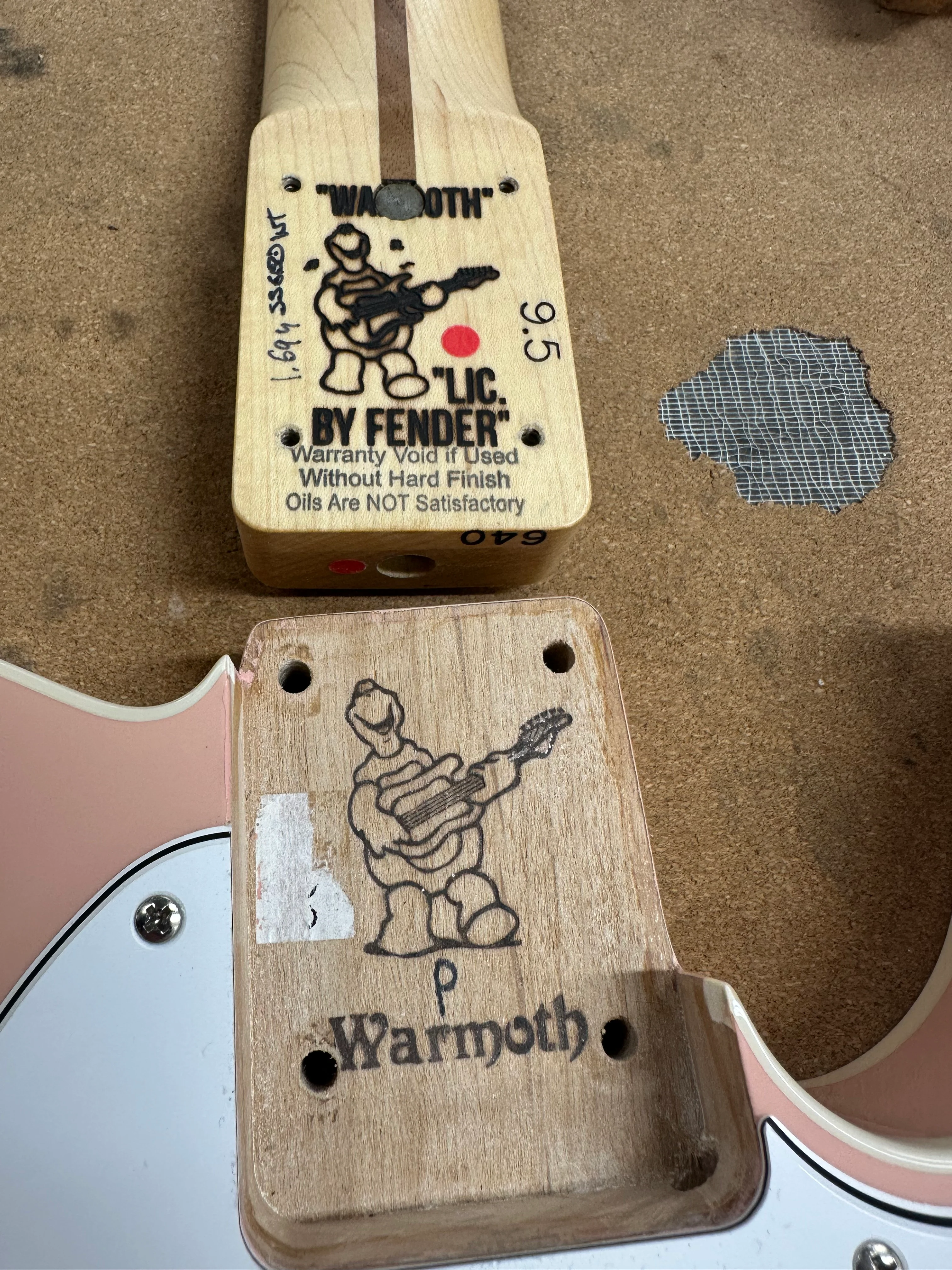 Warmoth Pink Parts Telecaster - Image 17