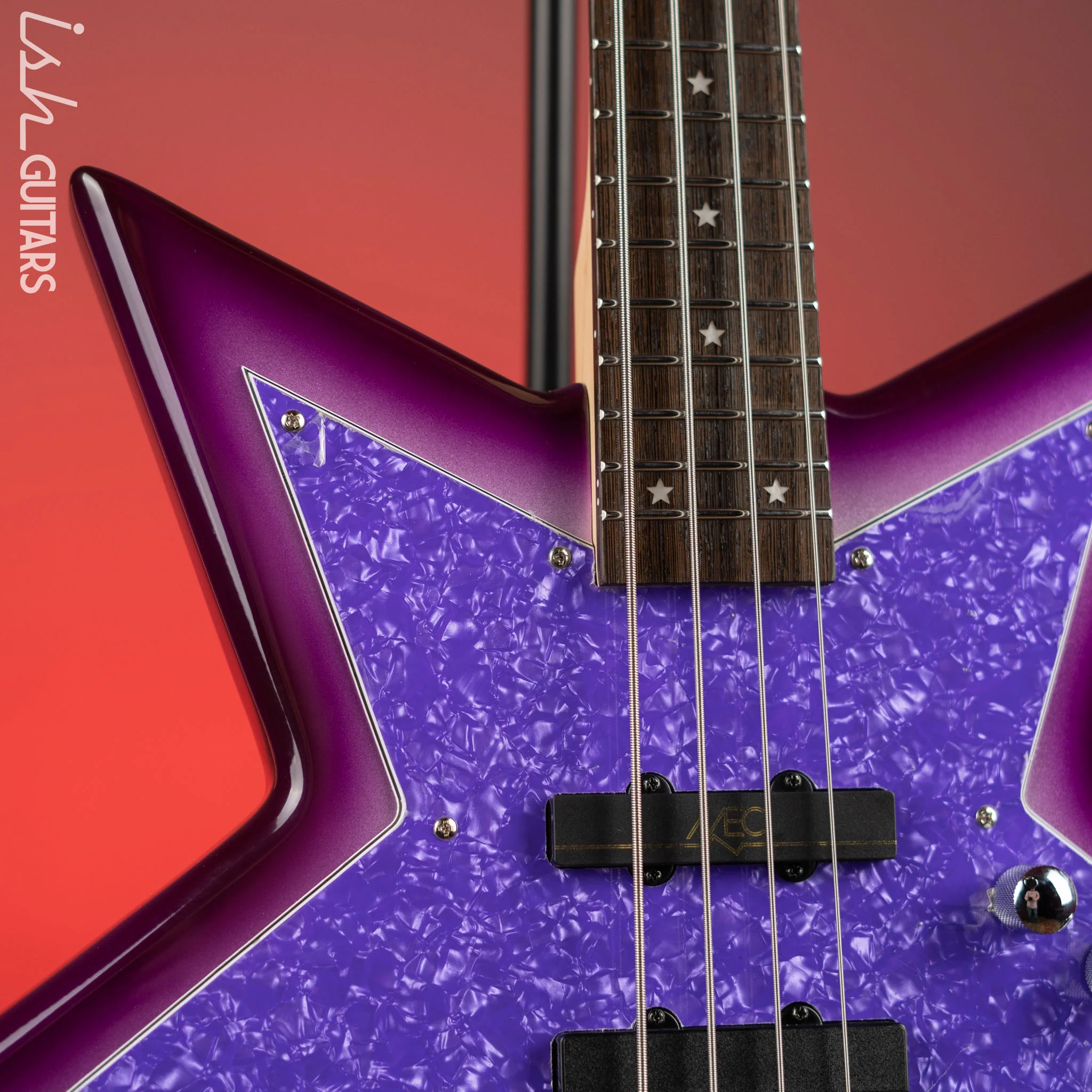 Warwick RockBass Artist Line Bootsy Collins "Space Bass" 4-String Bass - Image 3