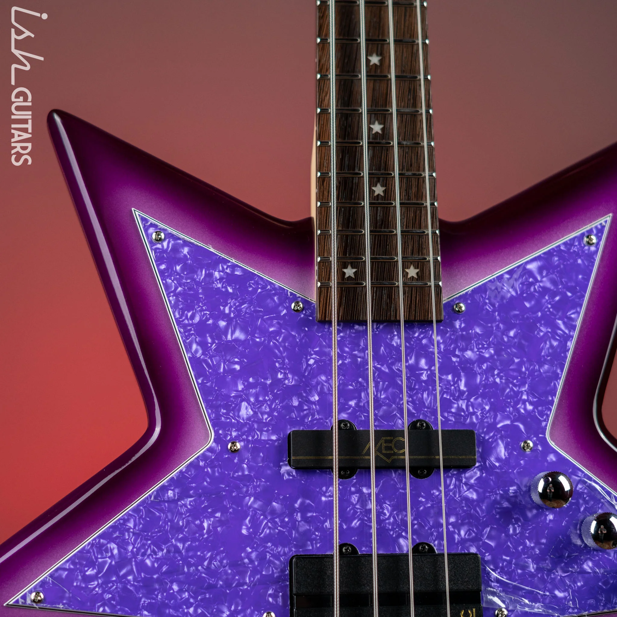 Warwick RockBass Artist Line Bootsy Collins "Space Bass" 4-String Bass - Image 3