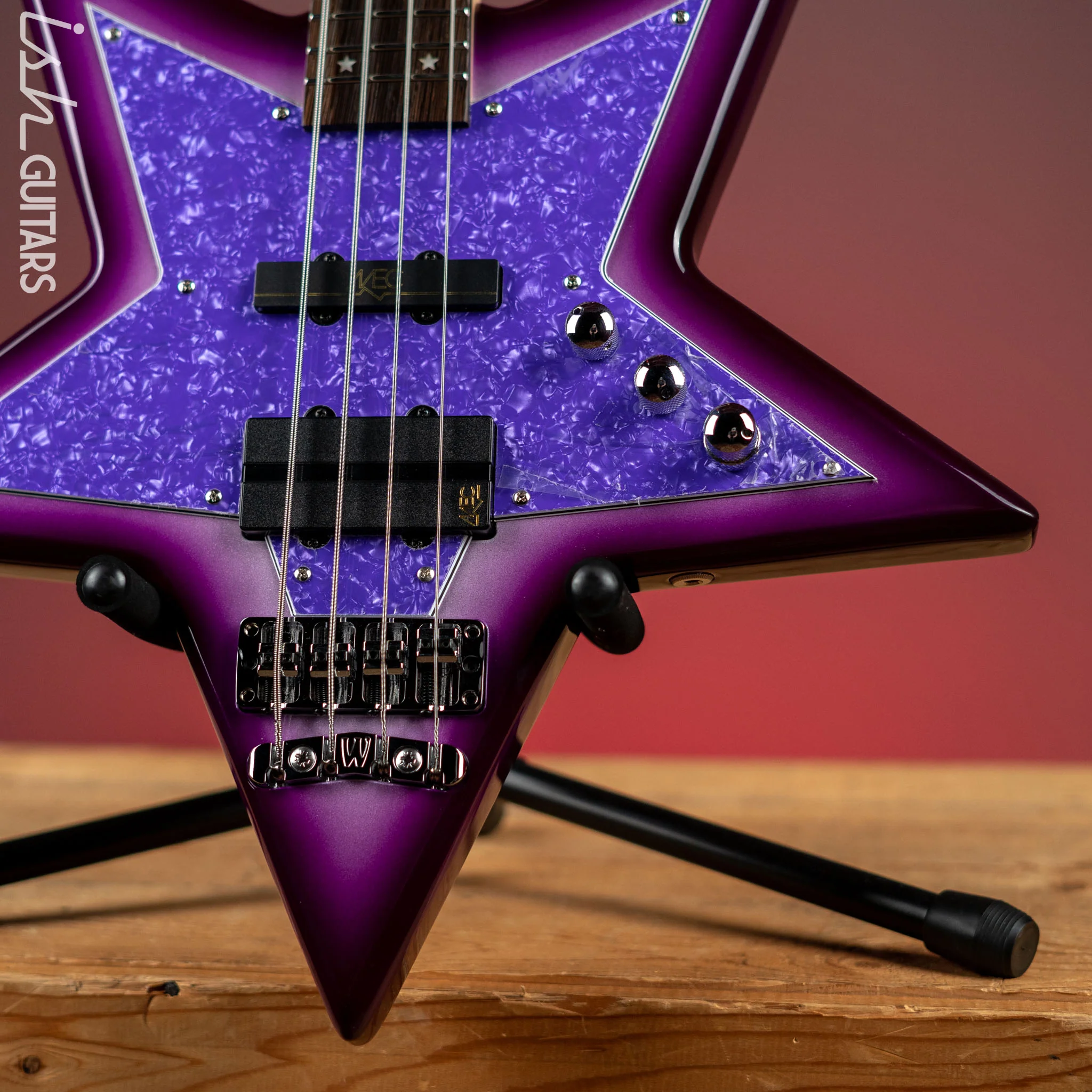 Warwick RockBass Artist Line Bootsy Collins "Space Bass" 4-String Bass - Image 4