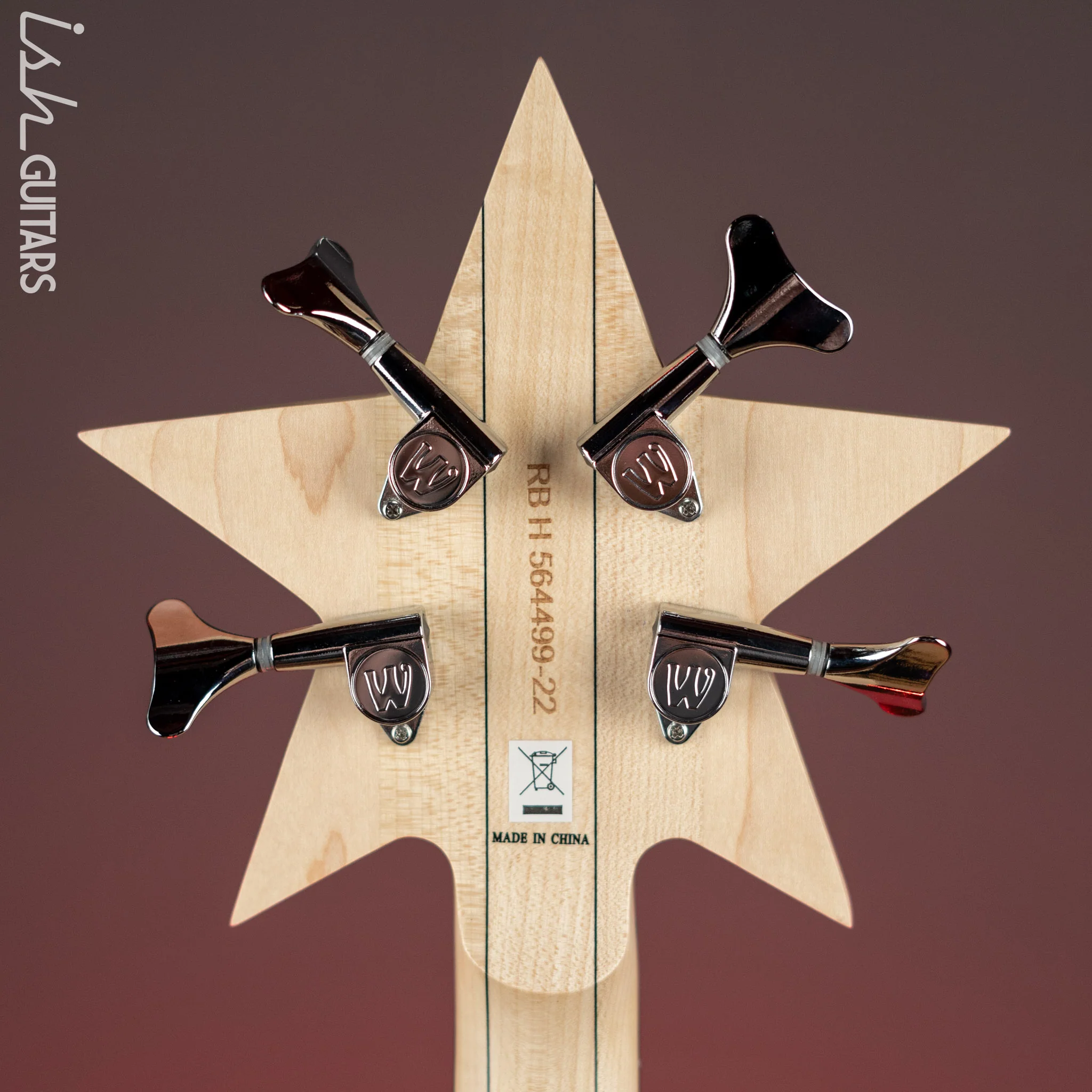 Warwick RockBass Artist Line Bootsy Collins "Space Bass" 4-String Bass - Image 11