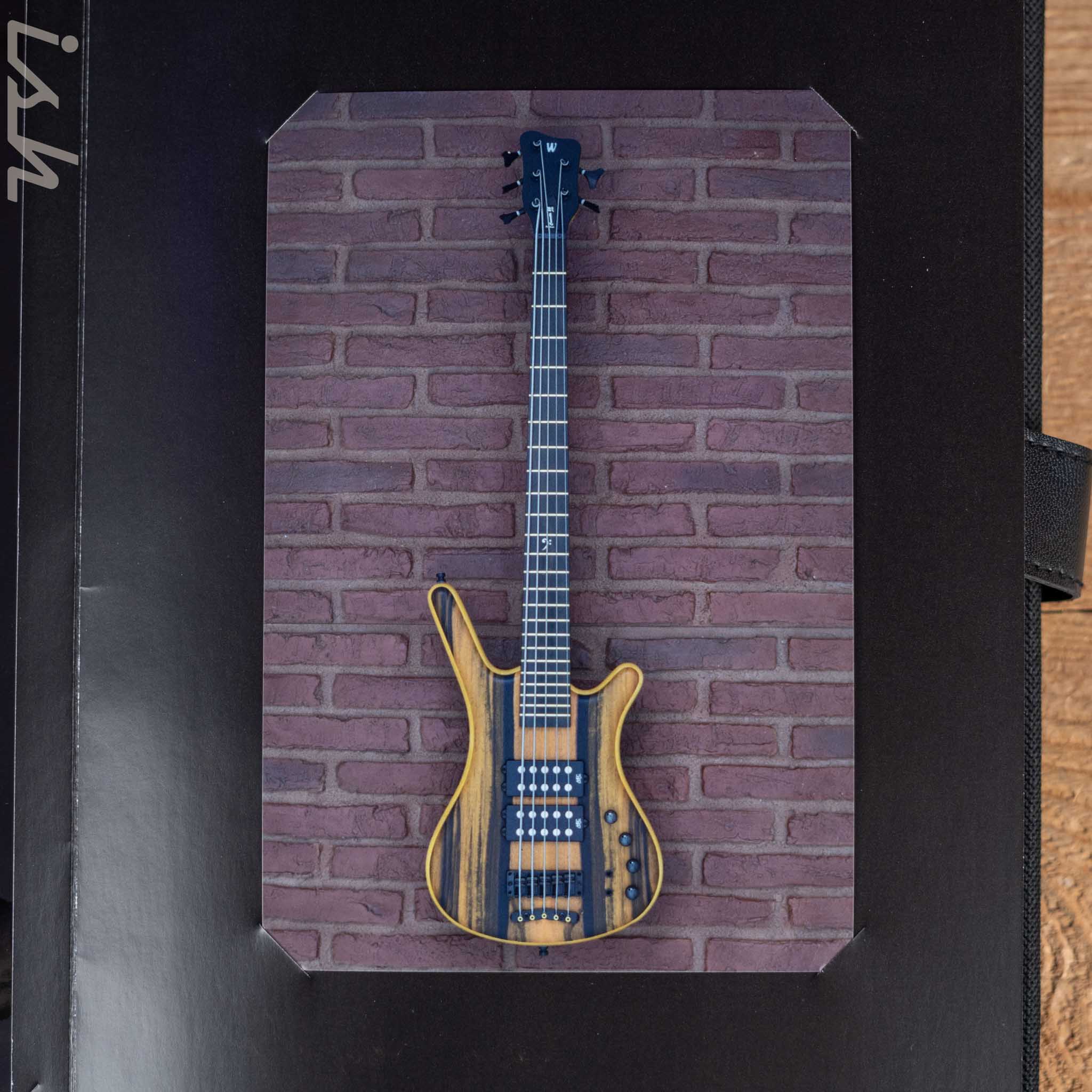 Warwick Teambuilt Corvette $$ Bolt-On Limited Edition 5-String Bolt-On Bass Natural Oil Finish - Image 13