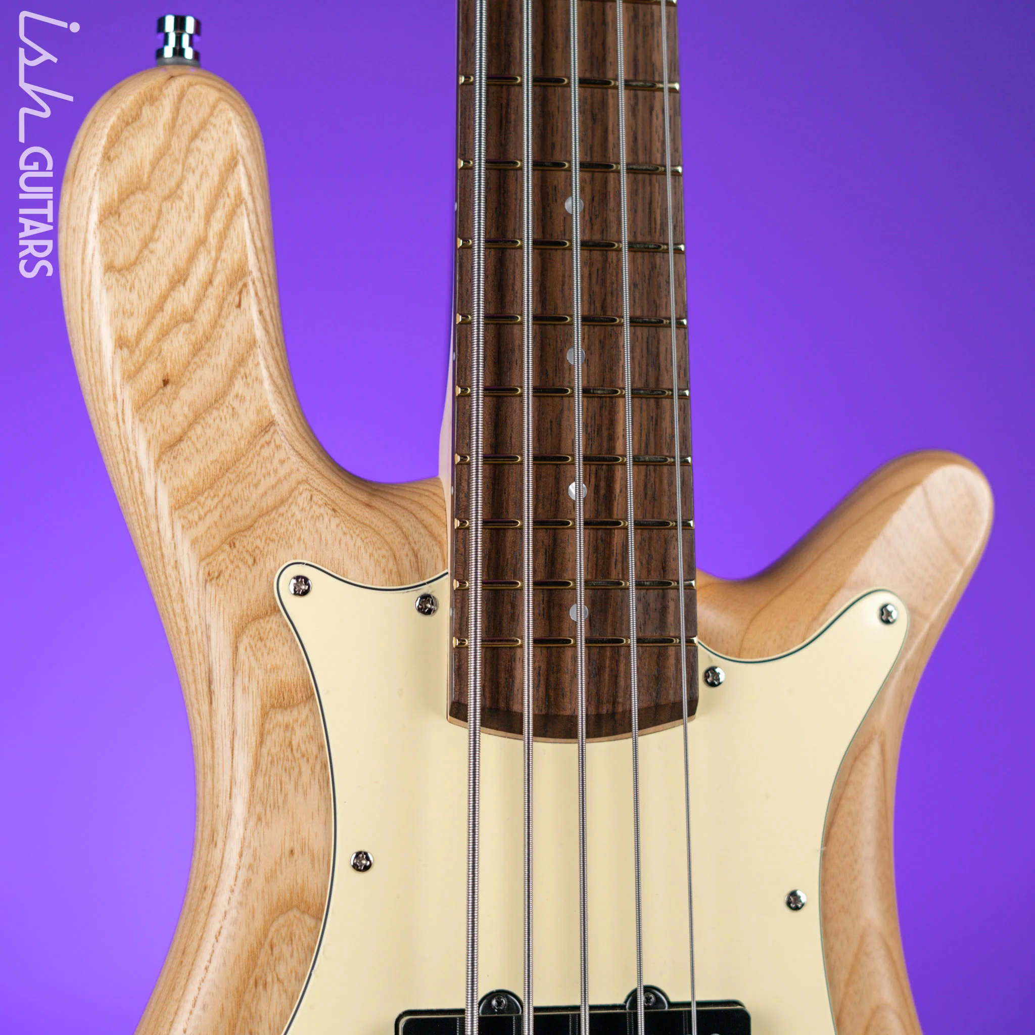 Warwick Teambuilt Pro Series Streamer CV 5-String Natural Transparent Satin - Image 3
