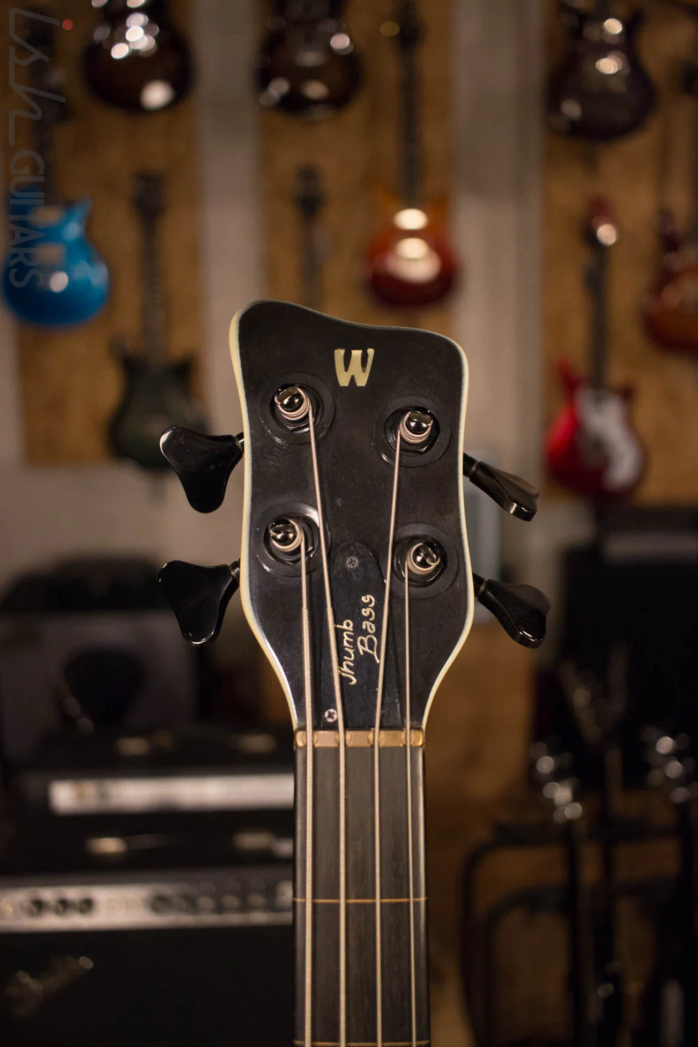 Early Warwick Thumb Fretless Bass Neck Thru Four String - Image 5