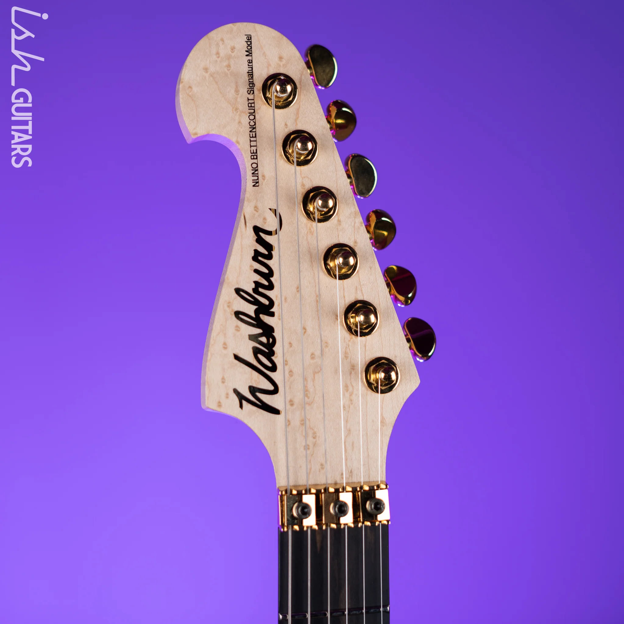 Washburn Limited Edition Nuno Bettencourt Signature Series N4 Walnut - Image 5