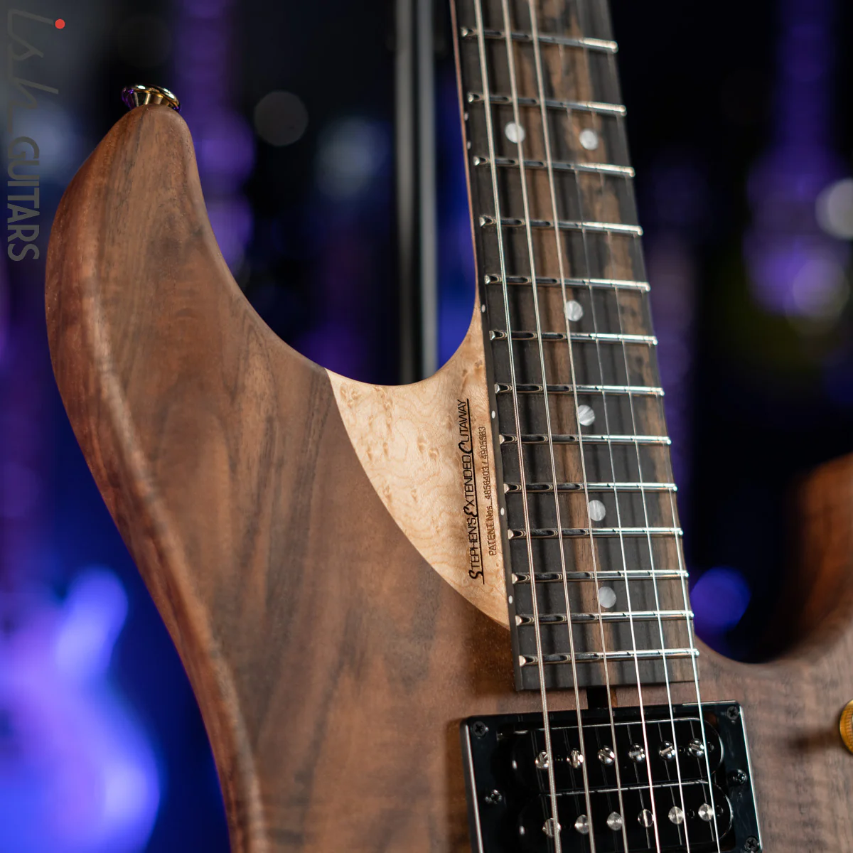 Washburn Limited Edition Nuno Bettencourt Signature Series N4 Walnut - Image 5