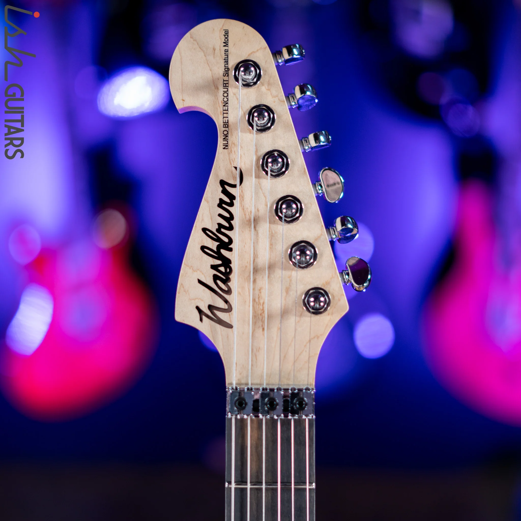 Washburn Nuno Bettencourt Signature Model Natural N4EANM - Image 6