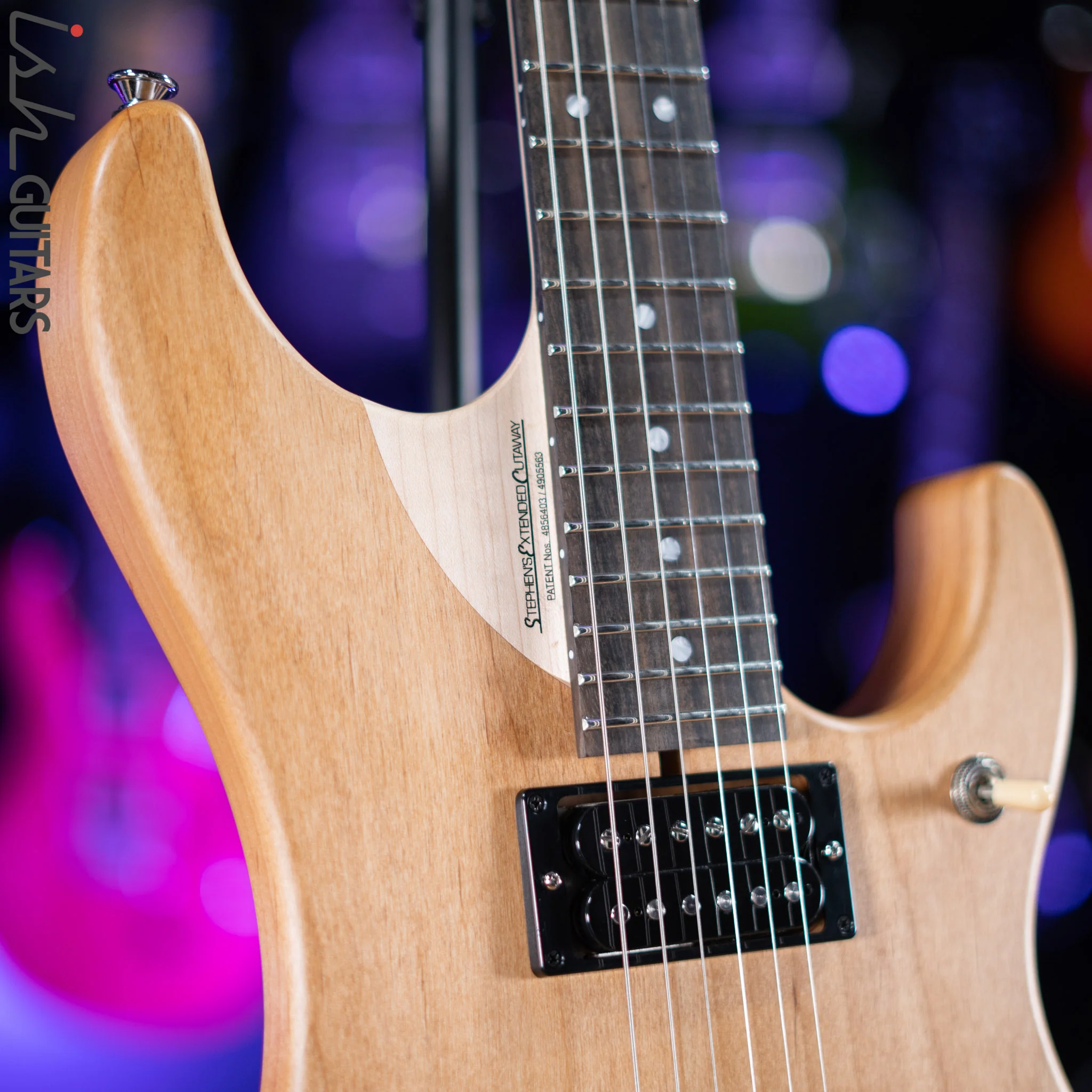 Washburn Nuno Bettencourt Signature Model Natural N4EANM - Image 3