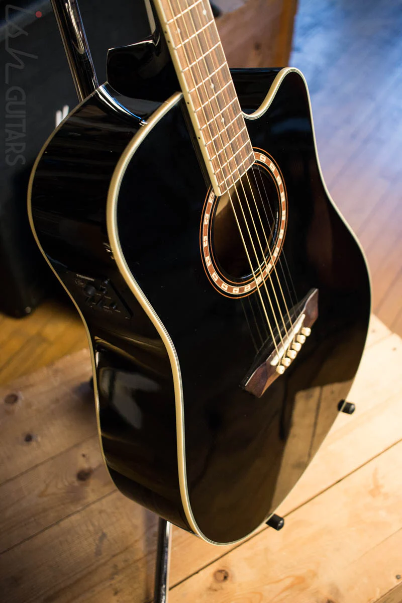 Washburn WD10SCEB Acoustic Guitar - Image 6