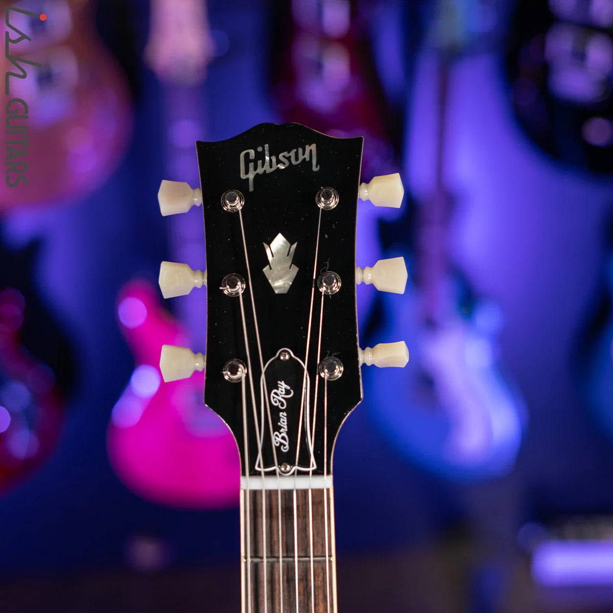 Gibson Custom Shop '62 Reissue SG Junior Brian Ray White Fox - Image 7