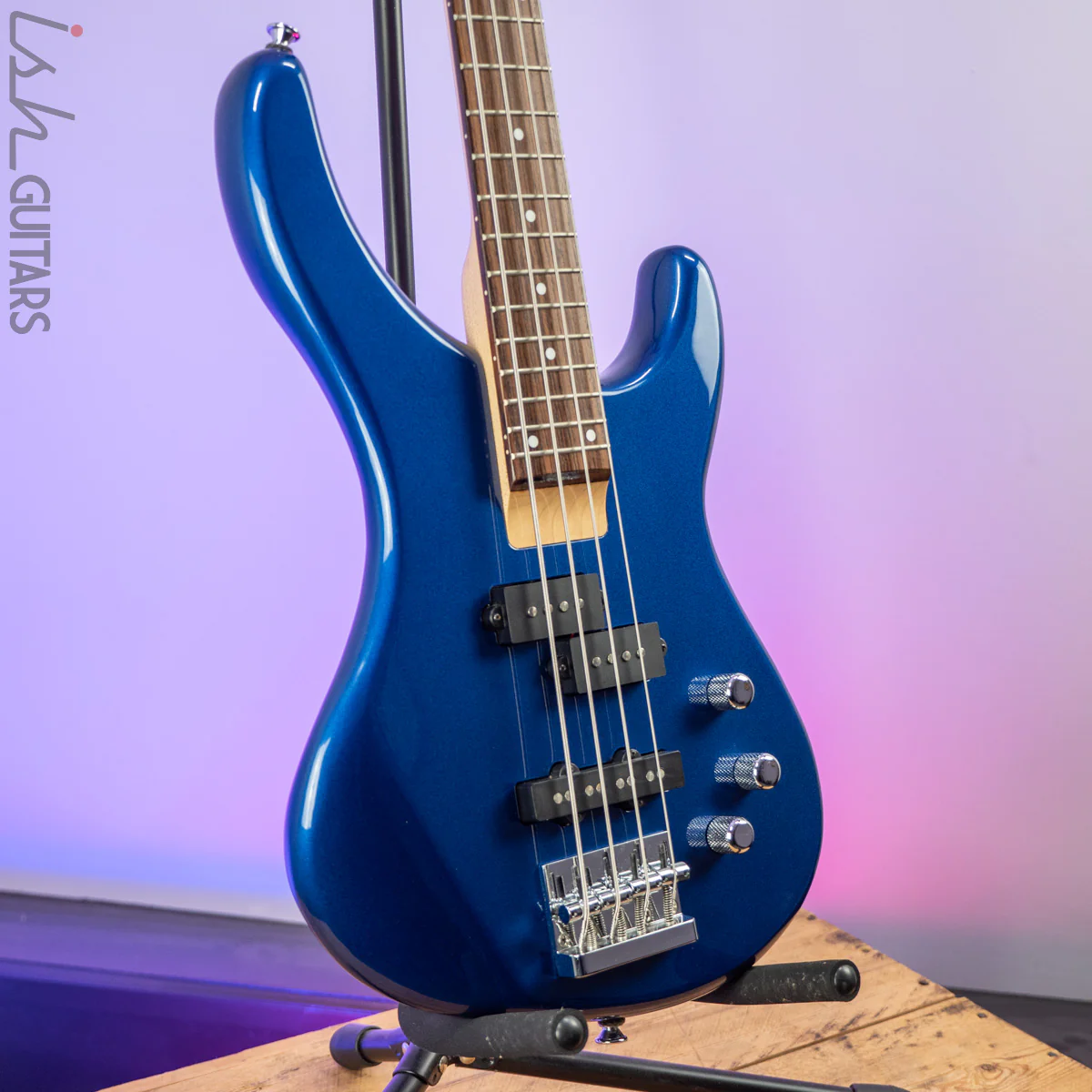 Jackson JS2 Metallic Blue Bass - Image 5