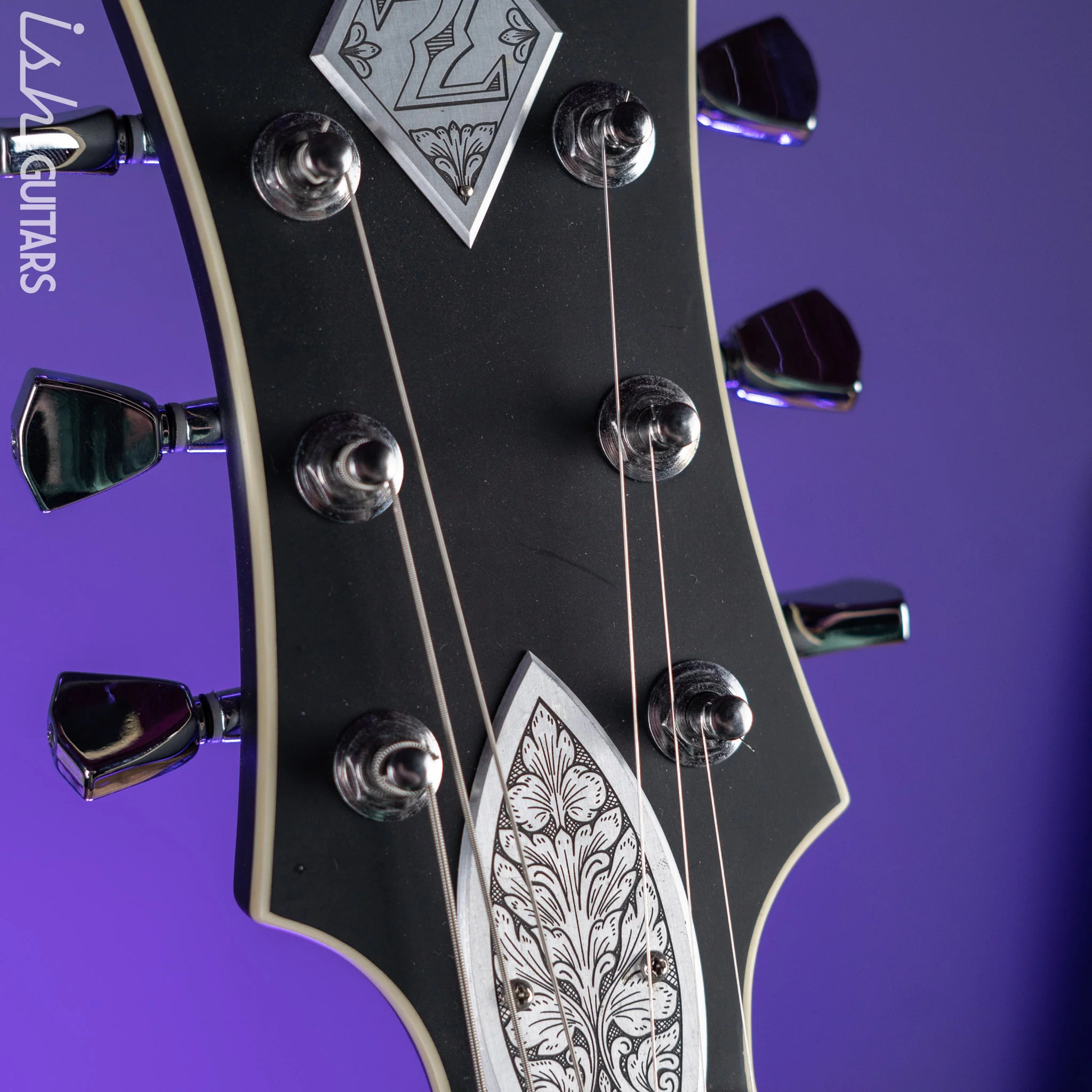 Zemaitis C24MF Casimere Metal Front Electric Guitar - Image 6
