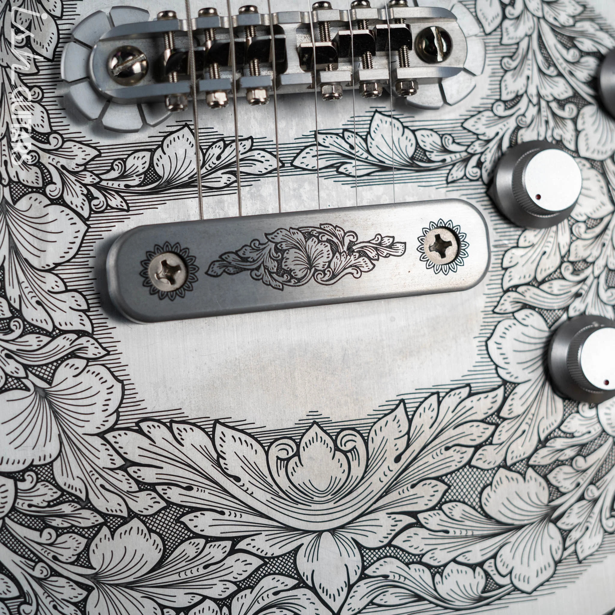 Zemaitis C24MF Casimere Metal Front Electric Guitar - Image 8